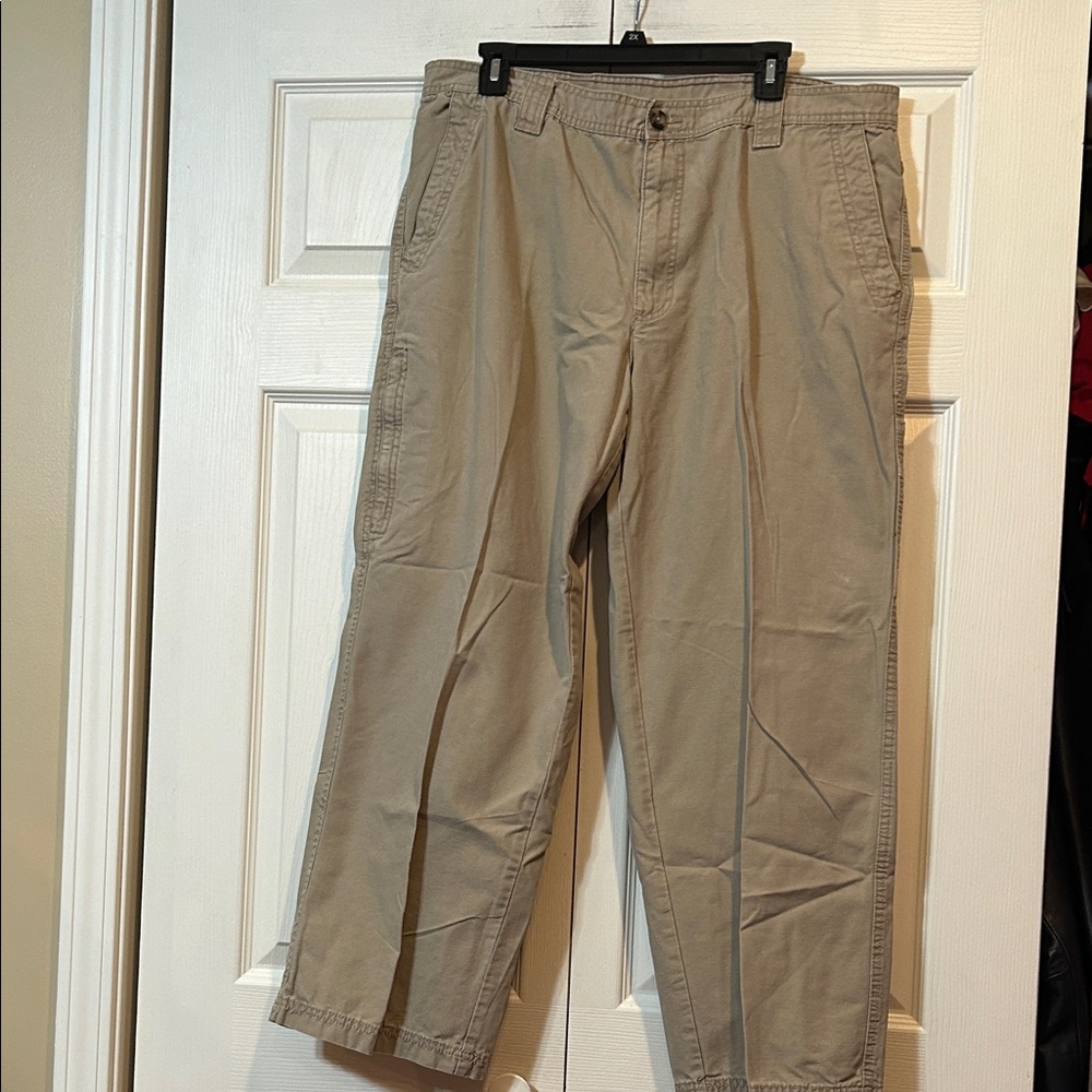Outdoor Life Men's Sz 38x29 Khaki Chinos